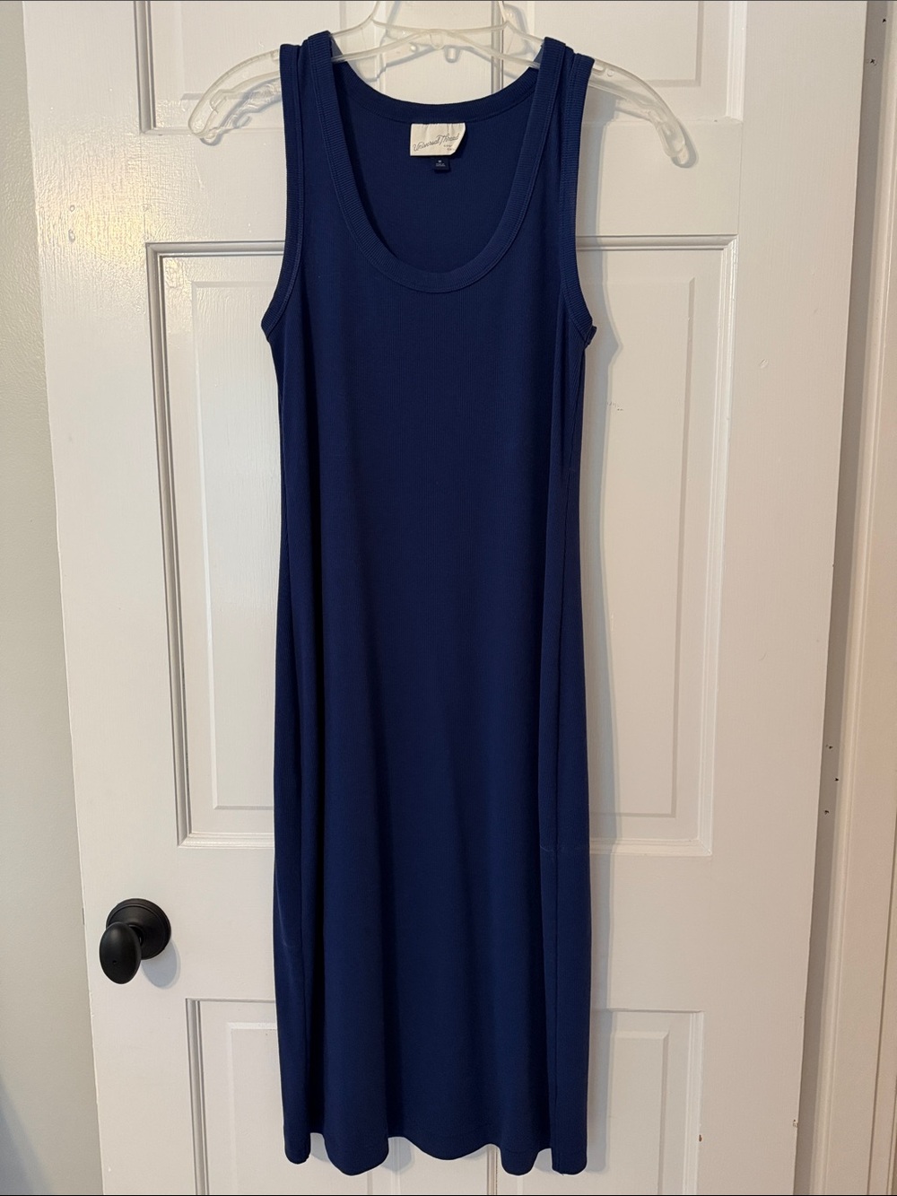 Universal Thread Navy Sleeveless Scoop Neck Maxi Dress